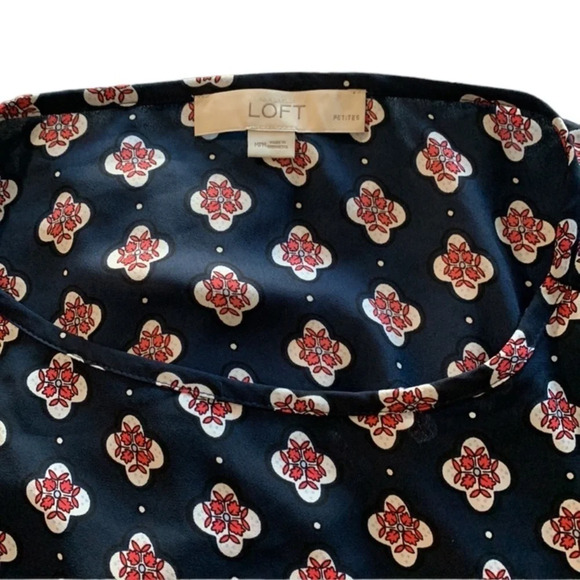 THE Loft Medium Petite long sleeved blouse - Picture 5 of 6